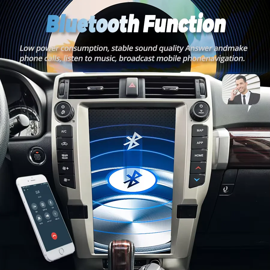 Newest Android Car Radio For Toyota 4Runner 2010-2022 Multimedia Player GPS Navigation Touch Screen Wireless Carplay Auto Stereo
Newest Android Car Radio For Toyota 4Runner 2010-2022 Multimedia Player GPS Navigation Touch Screen Wireless Carplay Auto Stereo