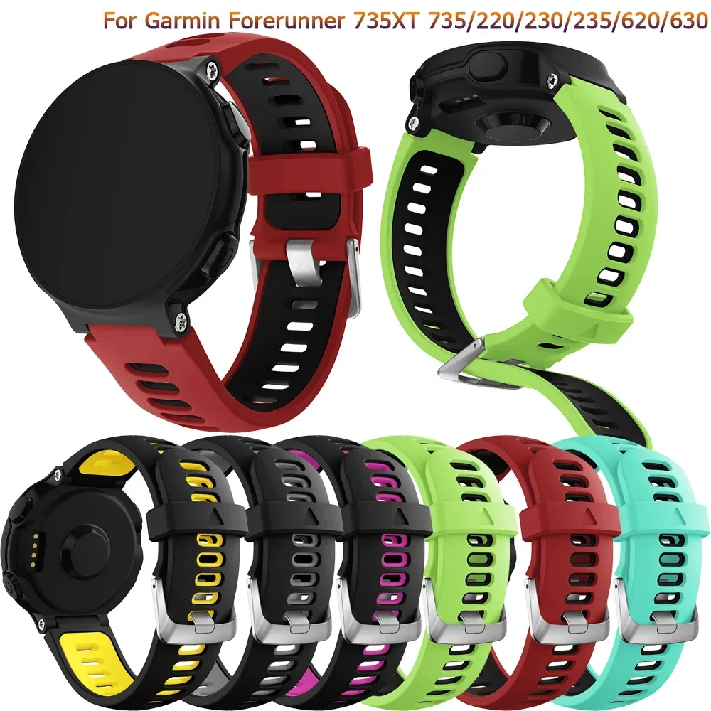silicone strap for Garmin Forerunner 735XT Smart band For Garmin Forerunner 230 235 220 620 630 735XT classic Watch correa
silicone strap for Garmin Forerunner 735XT Smart band For Garmin Forerunner 230 235 220 620 630 735XT classic Watch correa