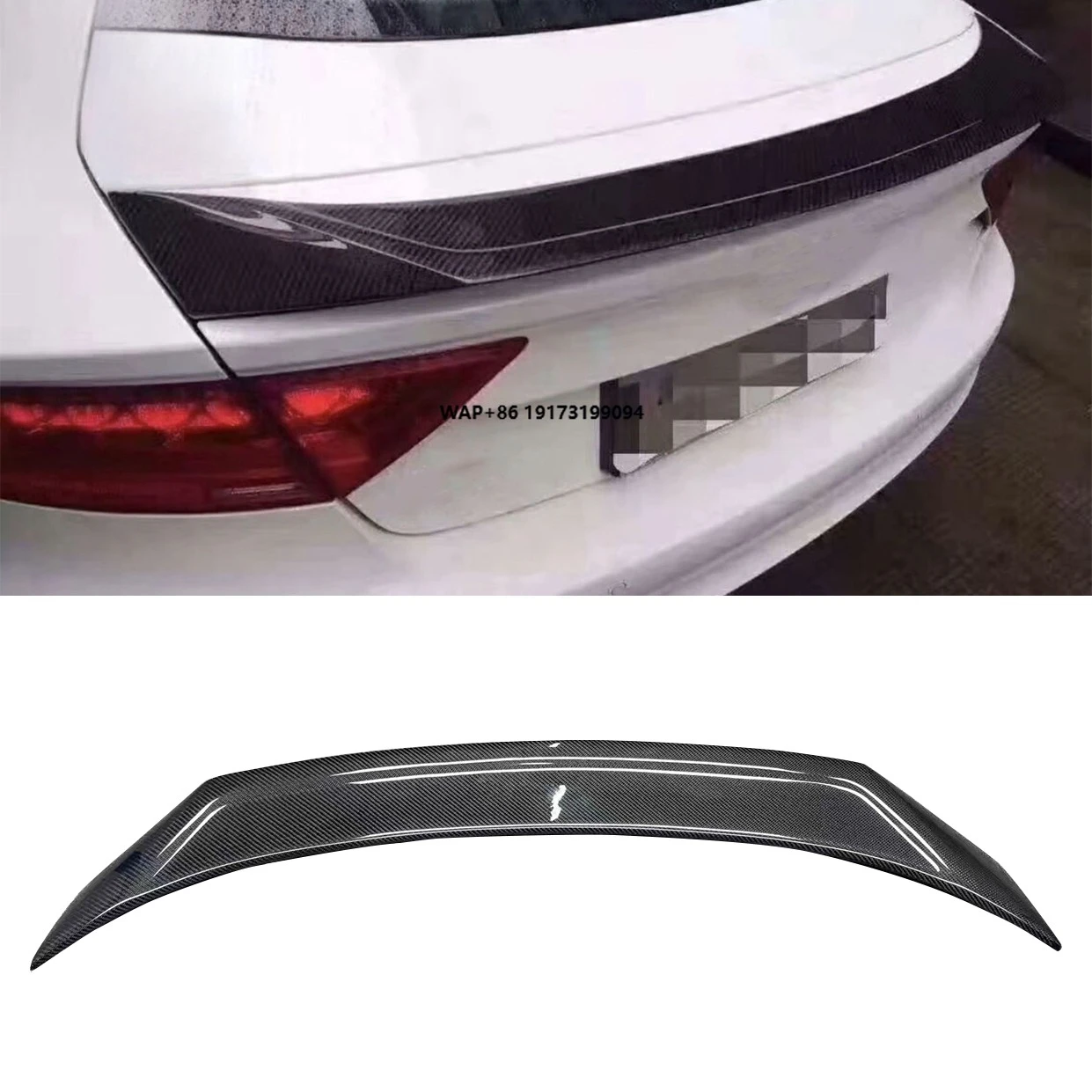 Carbon Fiber Rear Spoiler for A7 S7 Rear Wing High Quality Car Exterior Accessory
Carbon Fiber Rear Spoiler for A7 S7 Rear Wing High Quality Car Exterior Accessory