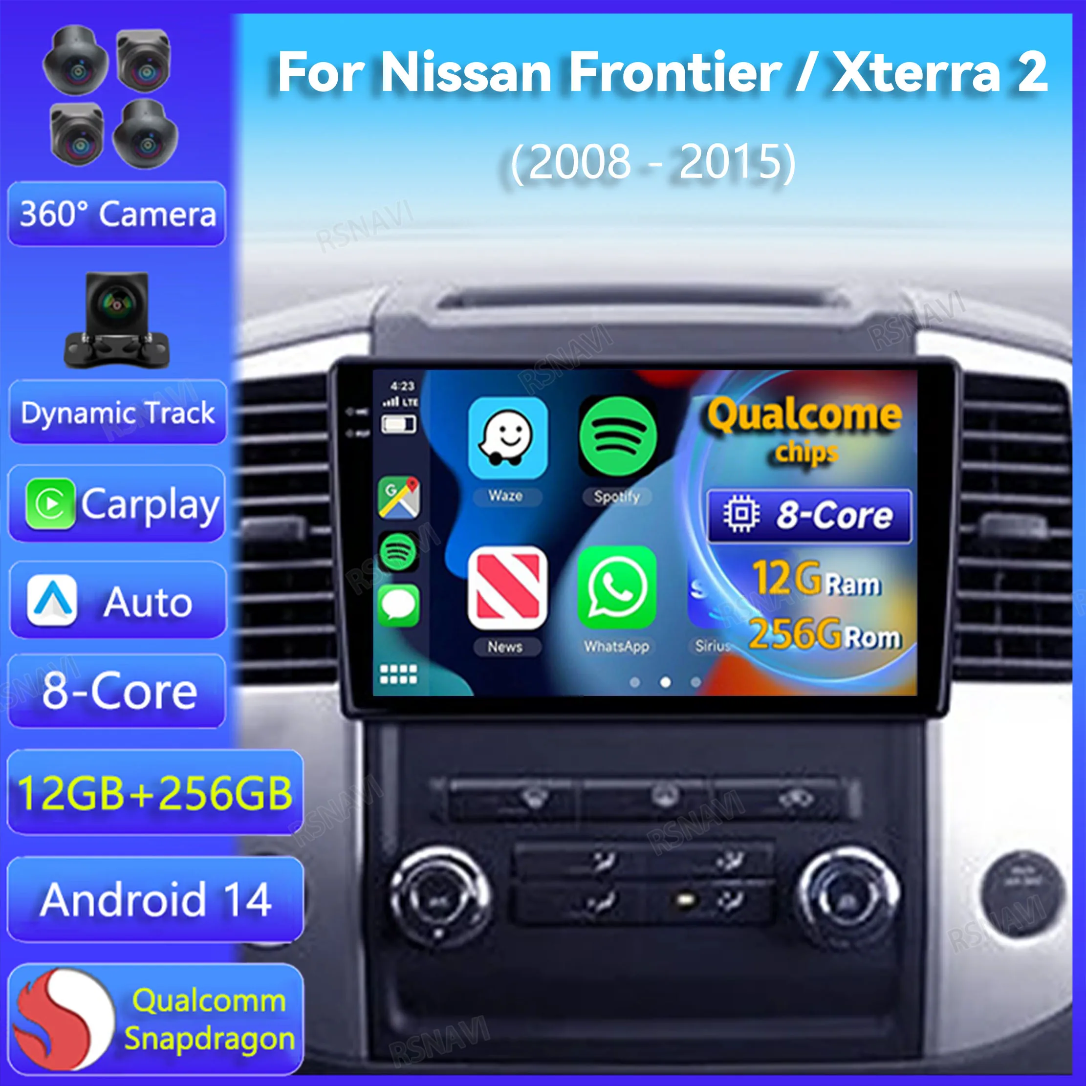 Автомобильный радиоприемник Android 14 для Nissan Frontier 2009-2012 Xterra 2 N50 2008-2015 навигация мультимедийный плеер стерео беспроводное видео
Автомобильный радиоприемник Android 14 для Nissan Frontier 2009-2012 Xterra 2 N50 2008-2015 навигация мультимедийный плеер стерео беспроводное видео