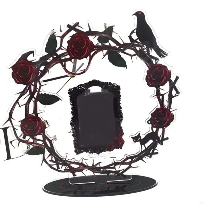 Rose Rotating Photo Frame Desktop Display Holder Acrylic Card Stand for Table
Rose Rotating Photo Frame Desktop Display Holder Acrylic Card Stand for Table