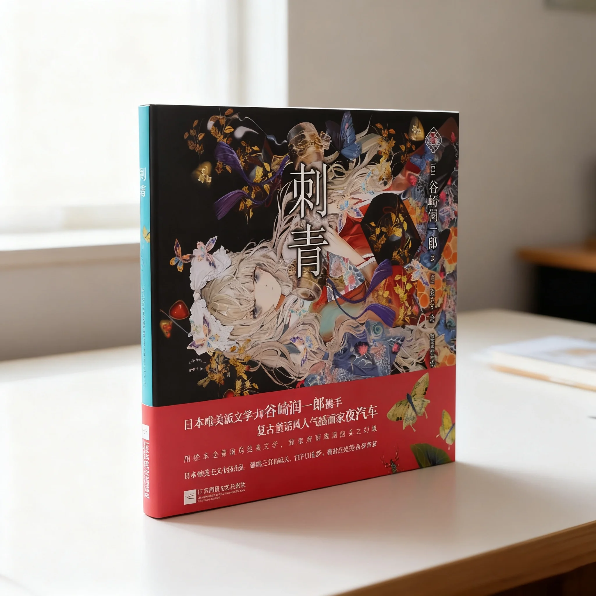 Ci Qing (Tattoo) Novel Book with Illustrations Written by Jun'ichirō Tanizaki in Chinese book
Ci Qing (Tattoo) Novel Book with Illustrations Written by Jun'ichirō Tanizaki in Chinese book
