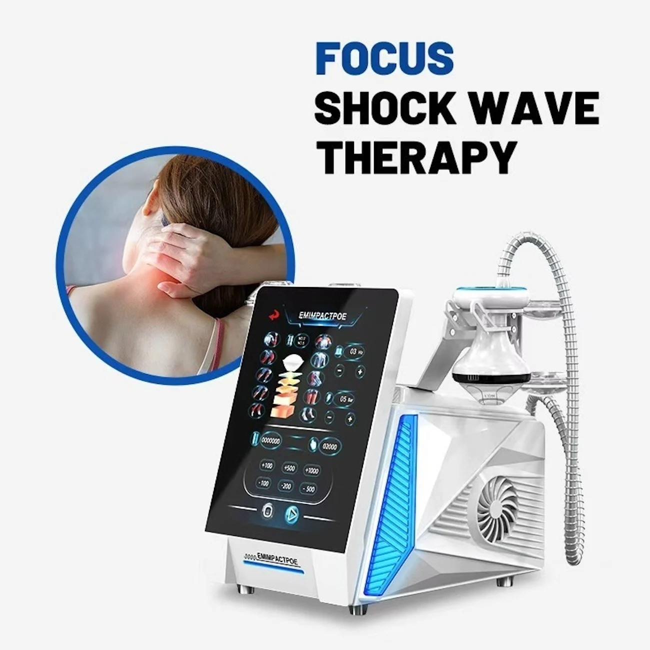 Extracorporeal Focus Shockwave Focus Shock Wave Therapy Machine Relieve Pain Stimulate Growth Focused Shockwave Therapy Machines
Extracorporeal Focus Shockwave Focus Shock Wave Therapy Machine Relieve Pain Stimulate Growth Focused Shockwave Therapy Machines