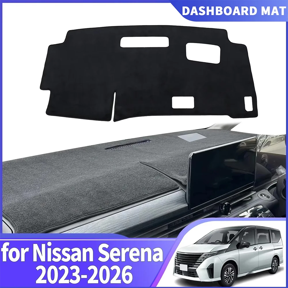 Car Dashboard Cover Pad For Nissan Serena C28 2023-2026 Sunshade Protector Anti-UV Dash Mats Non-slip Pads Interior Accessories
Car Dashboard Cover Pad For Nissan Serena C28 2023-2026 Sunshade Protector Anti-UV Dash Mats Non-slip Pads Interior Accessories