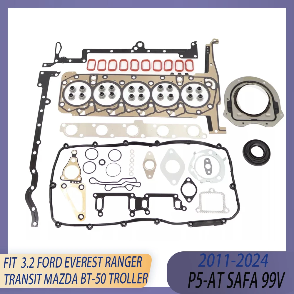 Engine Parts Cylinder Head Gasket Set Fit 3.2 L Diesel 11-24 P5-AT SAFA 99V For Ford EVEREST RANGER TRANSIT MAZDA BT-50 TROLLER
Engine Parts Cylinder Head Gasket Set Fit 3.2 L Diesel 11-24 P5-AT SAFA 99V For Ford EVEREST RANGER TRANSIT MAZDA BT-50 TROLLER