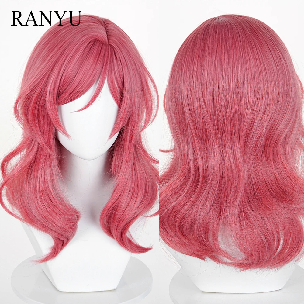 Rose Red Medium Long Wavy Synthetic Wigs with Bangs Anime Game Cosplay Fluffy Wig Heat Resistant for Daily Party
Rose Red Medium Long Wavy Synthetic Wigs with Bangs Anime Game Cosplay Fluffy Wig Heat Resistant for Daily Party