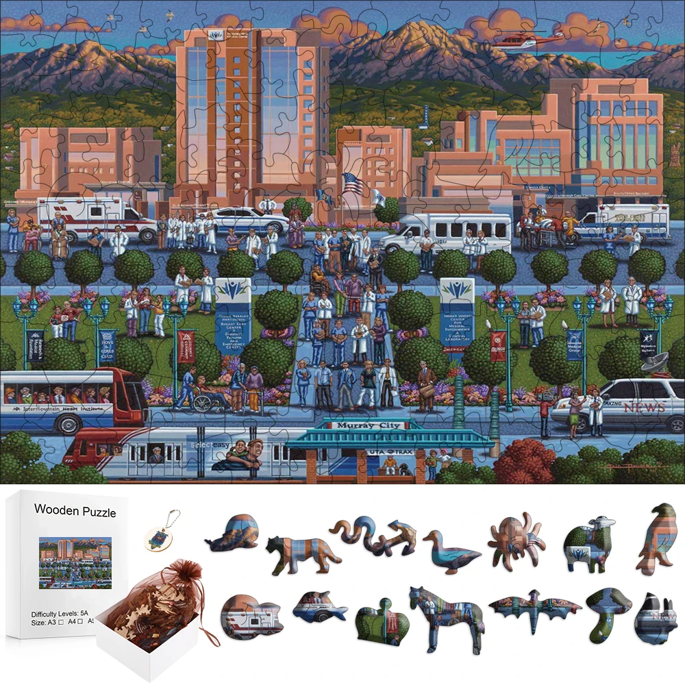 Jigsaw Puzzle Adults DIY Crafts Animal Wooden Puzzles Games Children Educational Toys Board Set Toy Game Boy 3d Puzzle for Kids
Jigsaw Puzzle Adults DIY Crafts Animal Wooden Puzzles Games Children Educational Toys Board Set Toy Game Boy 3d Puzzle for Kids