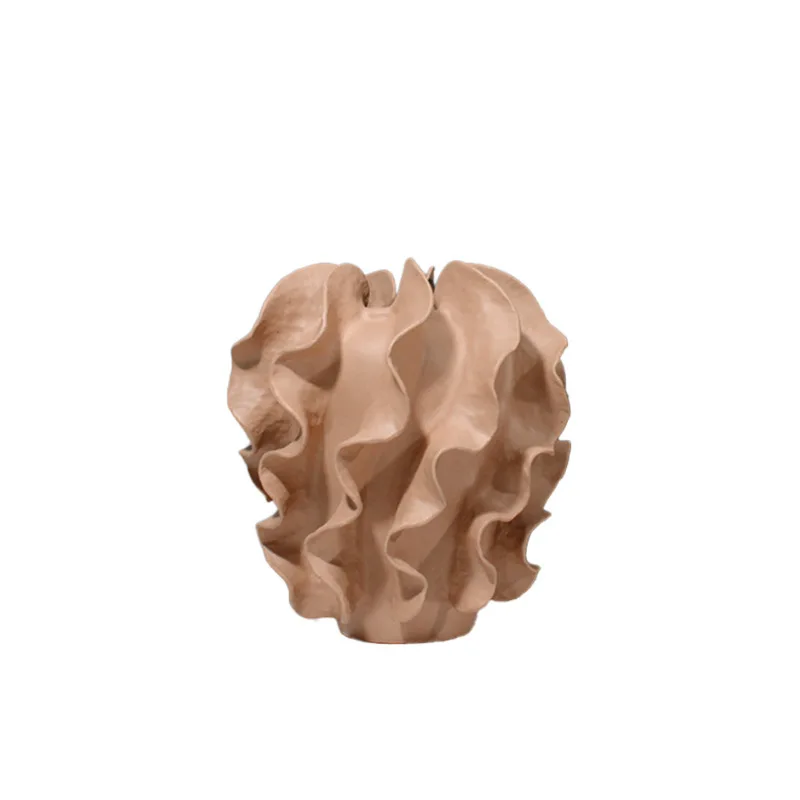 Simple modern wavy pattern dried flower vase model room bedroom dining table home soft decoration creative flower ornament
Simple modern wavy pattern dried flower vase model room bedroom dining table home soft decoration creative flower ornament