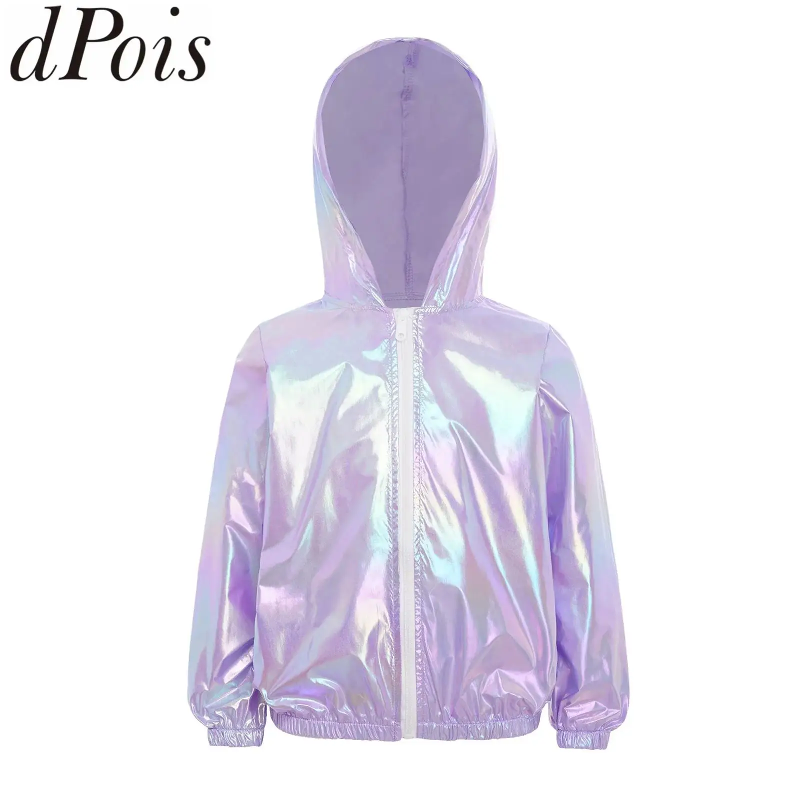 Kids Girls Metallic Hooded Jacket for Sports Running Camping Hiking Fashion Long Sleeve Zipper Athletic Sweatshirt Sport Coat
Kids Girls Metallic Hooded Jacket for Sports Running Camping Hiking Fashion Long Sleeve Zipper Athletic Sweatshirt Sport Coat