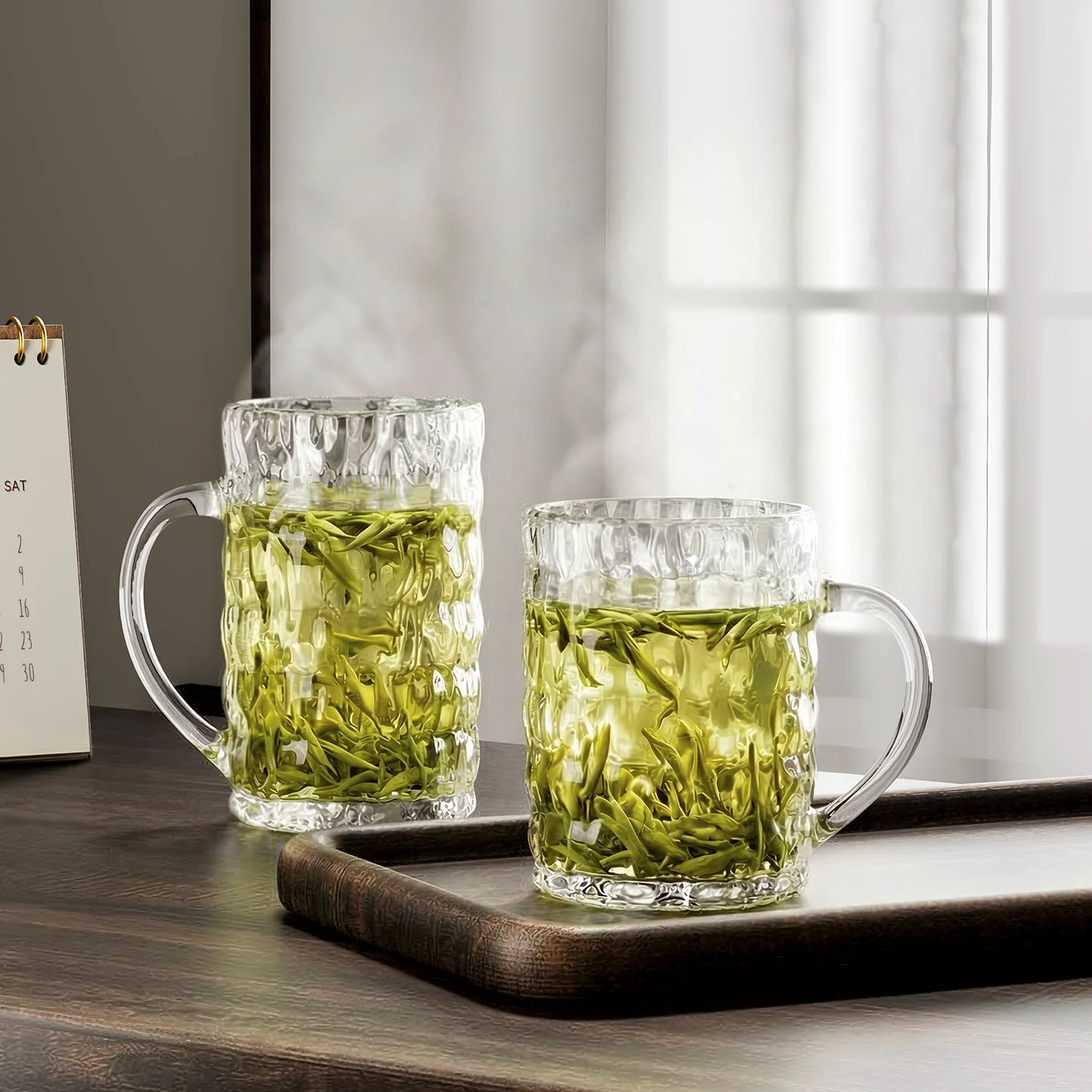 Heat Resistant Glass Cup Japanese Style with Handle for Tea Brewing Beer Drinking Beverage Use in Living Room Home Use
Heat Resistant Glass Cup Japanese Style with Handle for Tea Brewing Beer Drinking Beverage Use in Living Room Home Use