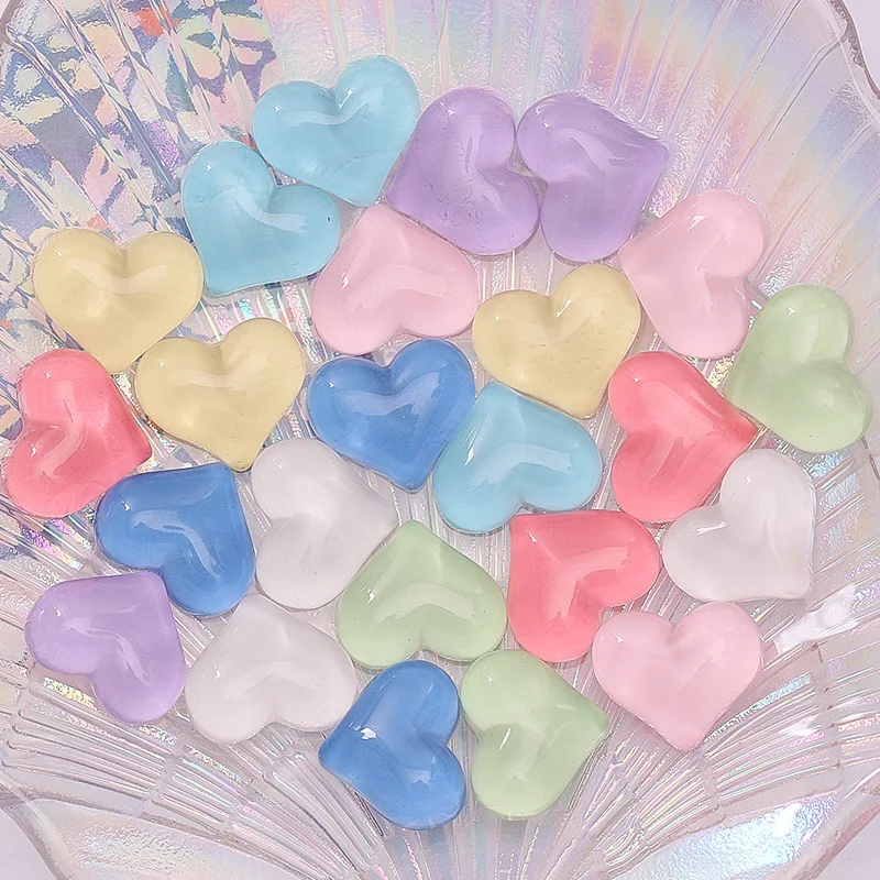 20Pcs Cute Transparency Heart Resin DIY Craft Supplies Garment Hairpin Brooch Jewelry Accessories Material Flatback Applique
20Pcs Cute Transparency Heart Resin DIY Craft Supplies Garment Hairpin Brooch Jewelry Accessories Material Flatback Applique