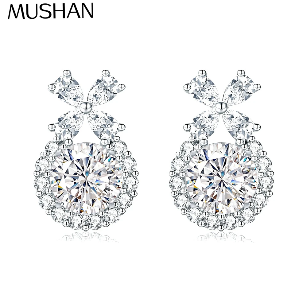 Серьги MuShan Luxury Jewelry из стерлингового серебра 925 пробы с муассанитом 2 карата, позолоченные 18-каратным золотом, для женщин, патент MST
Серьги MuShan Luxury Jewelry из стерлингового серебра 925 пробы с муассанитом 2 карата, позолоченные 18-каратным золотом, для женщин, патент MST