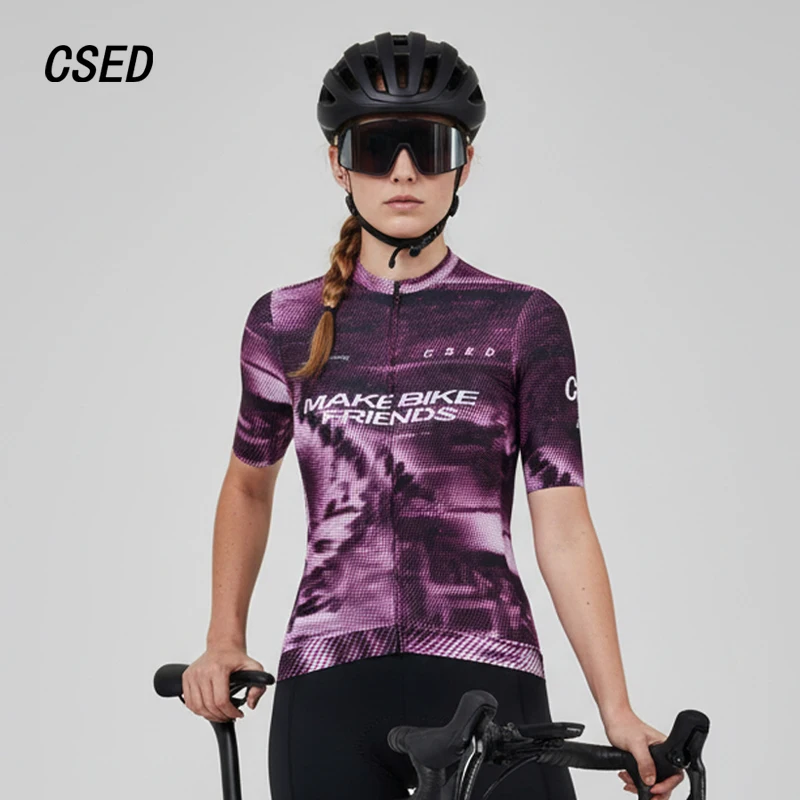 Женская велосипедная майка CSED, одежда для езды на велосипеде, мягкая велосипедная одежда с короткими рукавами, верхняя одежда, дышащая быстросохнущая толстовка
Женская велосипедная майка CSED, одежда для езды на велосипеде, мягкая велосипедная одежда с короткими рукавами, верхняя одежда, дышащая быстросохнущая толстовка