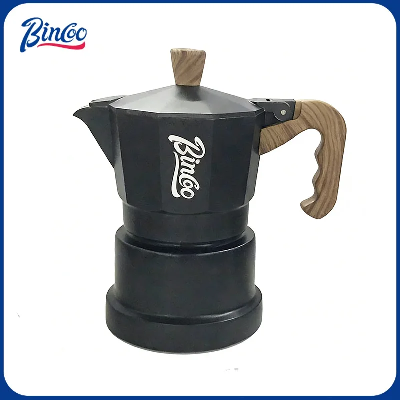 BINCOO Three-Valve Moka Pot Home Mini Espresso Coffee Maker Coffee Brewing Equipment Prevents Leakage 1Cup/2Cups
BINCOO Three-Valve Moka Pot Home Mini Espresso Coffee Maker Coffee Brewing Equipment Prevents Leakage 1Cup/2Cups