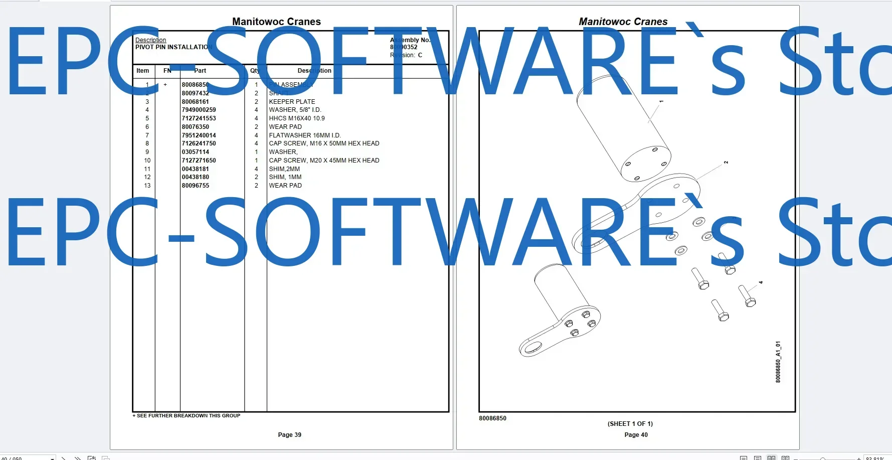 EPC-SOFTWARE Grove Crane 43 ГБ RT GRT Series Коллекция деталей По руководство в формате PDF
EPC-SOFTWARE Grove Crane 43 ГБ RT GRT Series Коллекция деталей По руководство в формате PDF