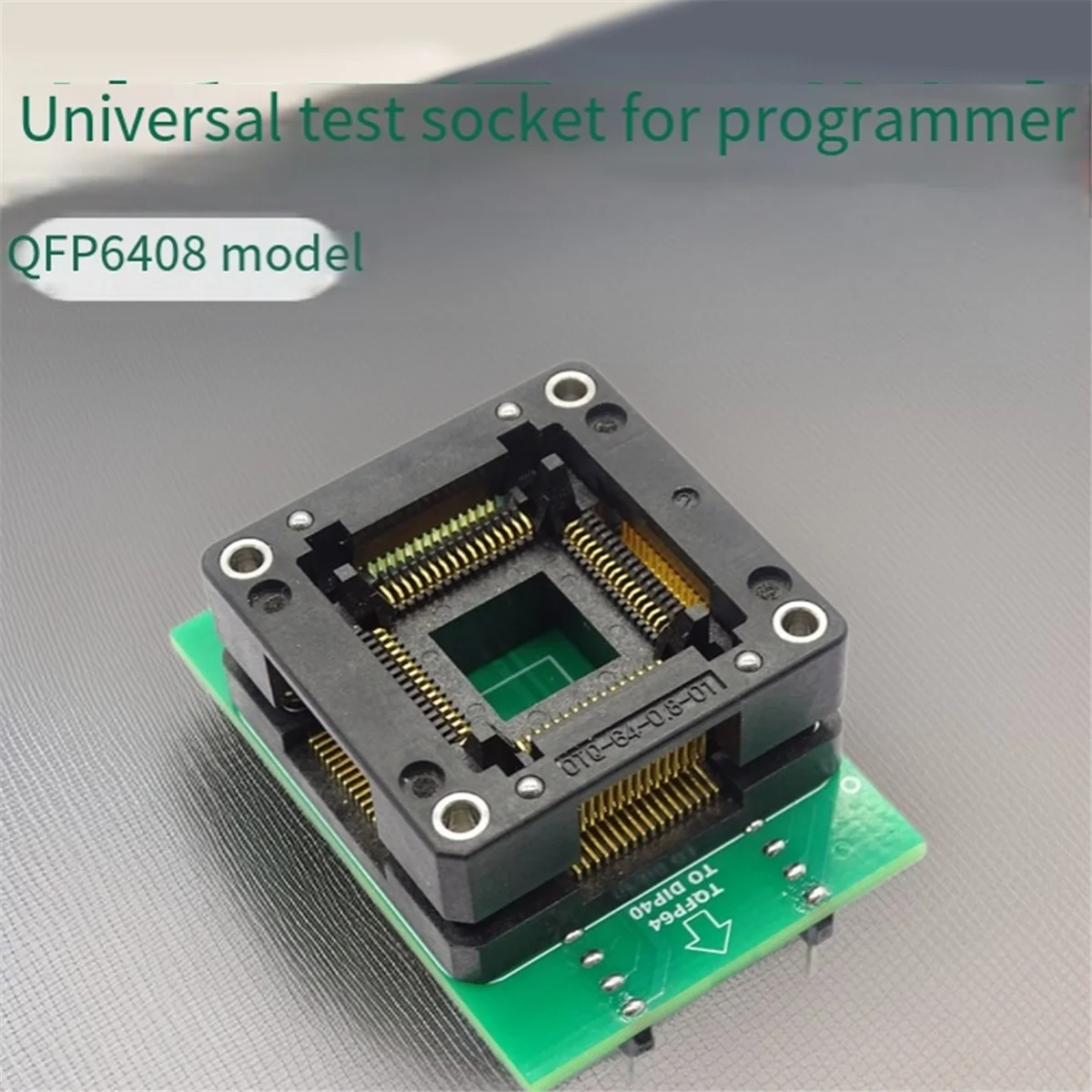 2025+QFP64-08 Test Socket ATEMGA64/128 Burning Socket T76/T56/T48 Programmer Universal
2025+QFP64-08 Test Socket ATEMGA64/128 Burning Socket T76/T56/T48 Programmer Universal