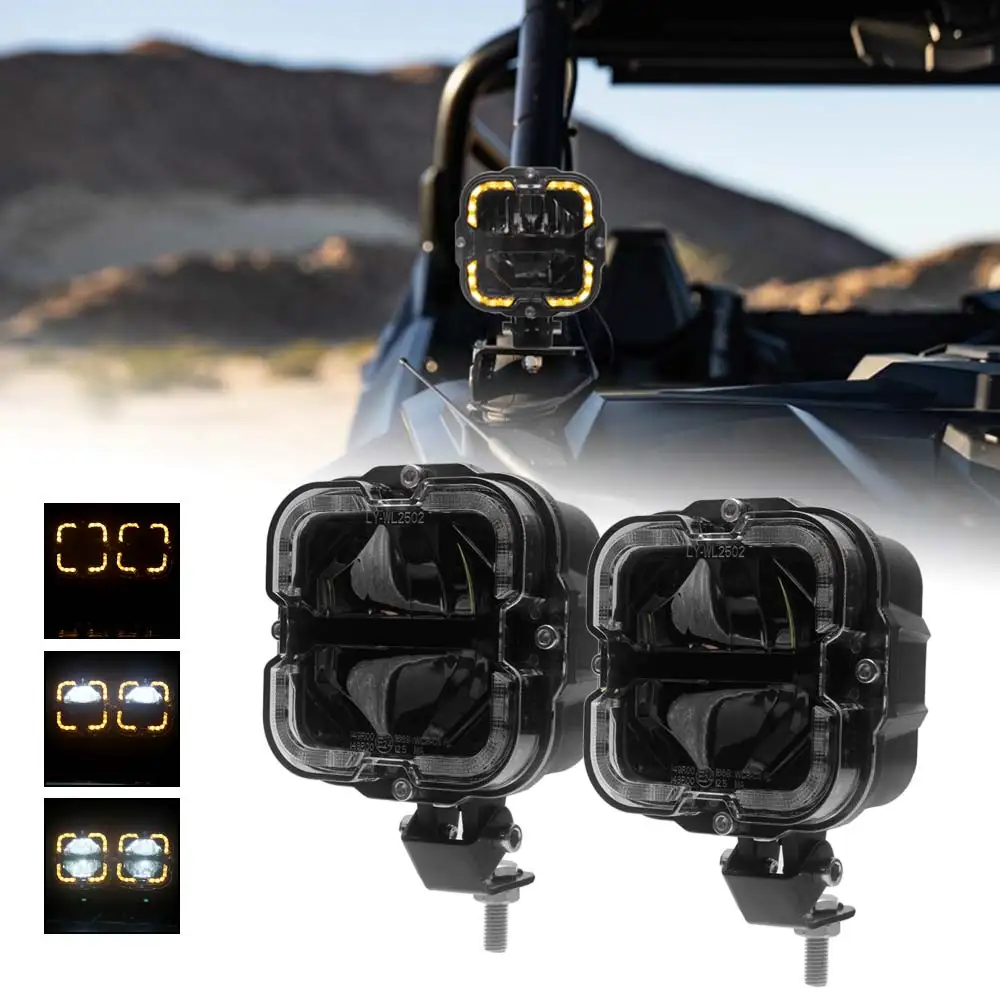 Car Accessories 2x 40W LED Offroad Driving Lights DRL Hi/Low Beam Work Lamp For Truck SUV UTV ATV Pickup Tractor 4x4 Jeep Boat
Car Accessories 2x 40W LED Offroad Driving Lights DRL Hi/Low Beam Work Lamp For Truck SUV UTV ATV Pickup Tractor 4x4 Jeep Boat