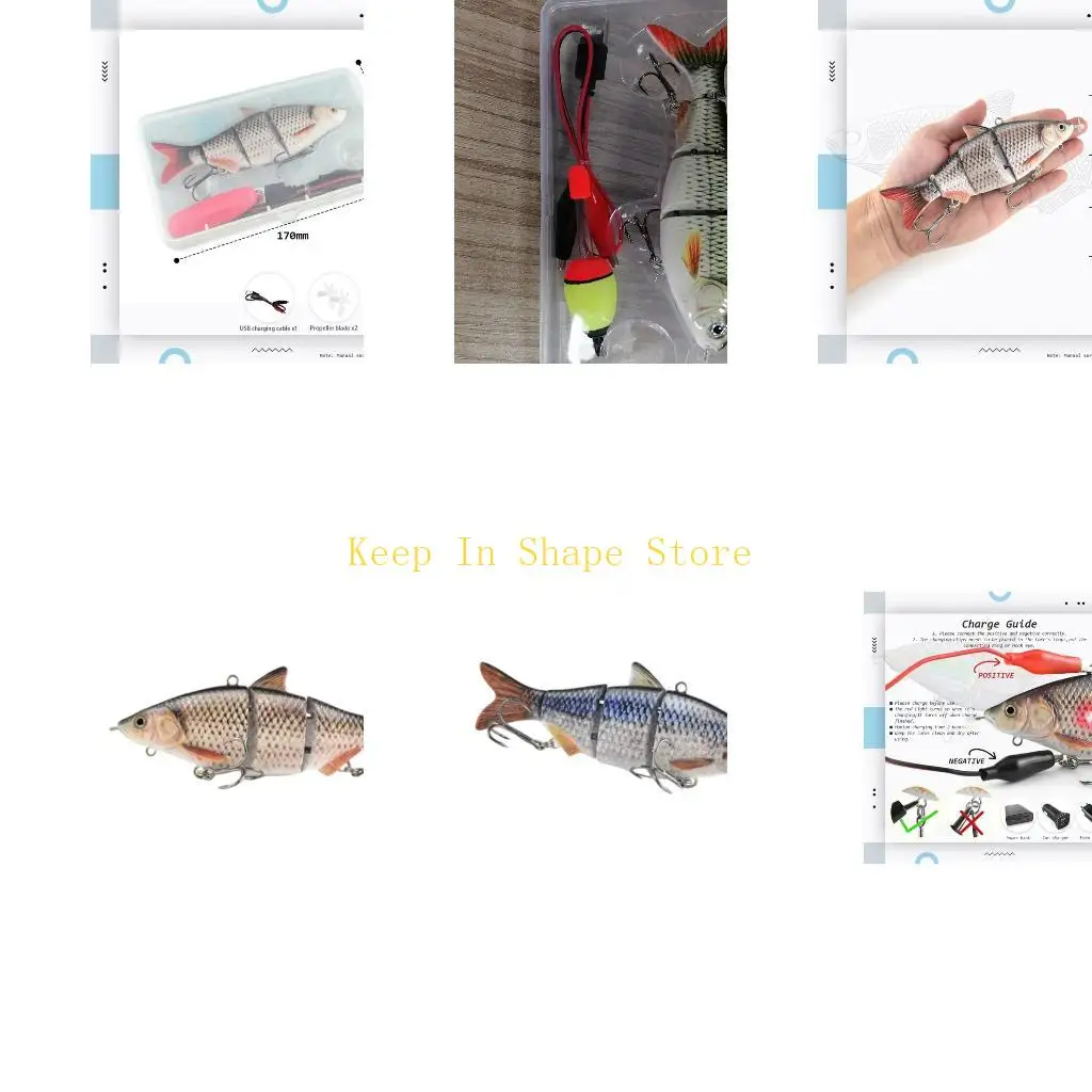 U1JC Swimbait Электрические приманки со световым индикатором Рыболовные снасти Роботизированная приманка для плавания
U1JC Swimbait Электрические приманки со световым индикатором Рыболовные снасти Роботизированная приманка для плавания