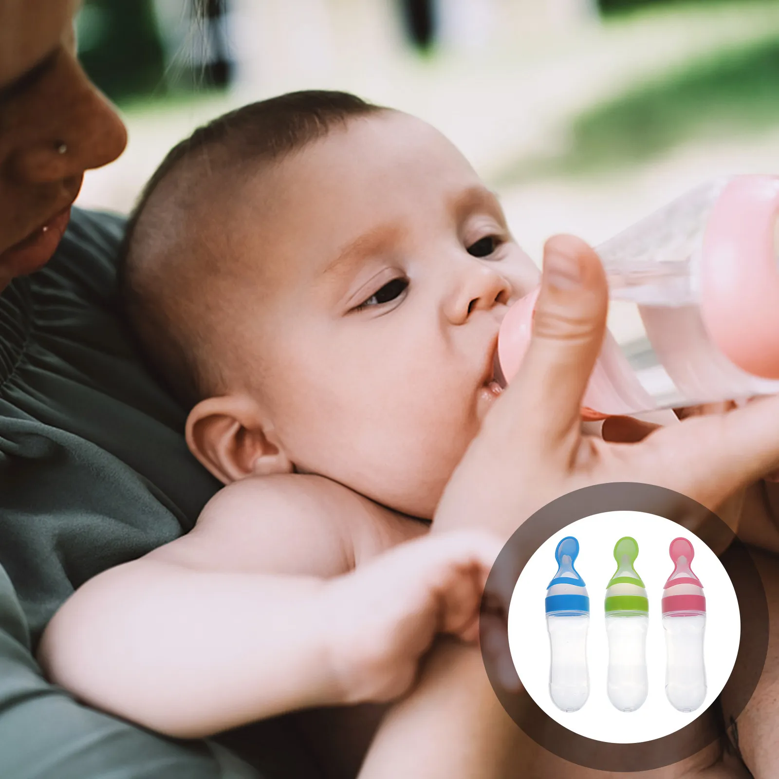 3pcs Silicone Baby Feeding Bottle Squeeze Rice Paste Milk Cereal Storage Leak Proof Infant Food Feeder Safe Eating Tools For
3pcs Silicone Baby Feeding Bottle Squeeze Rice Paste Milk Cereal Storage Leak Proof Infant Food Feeder Safe Eating Tools For