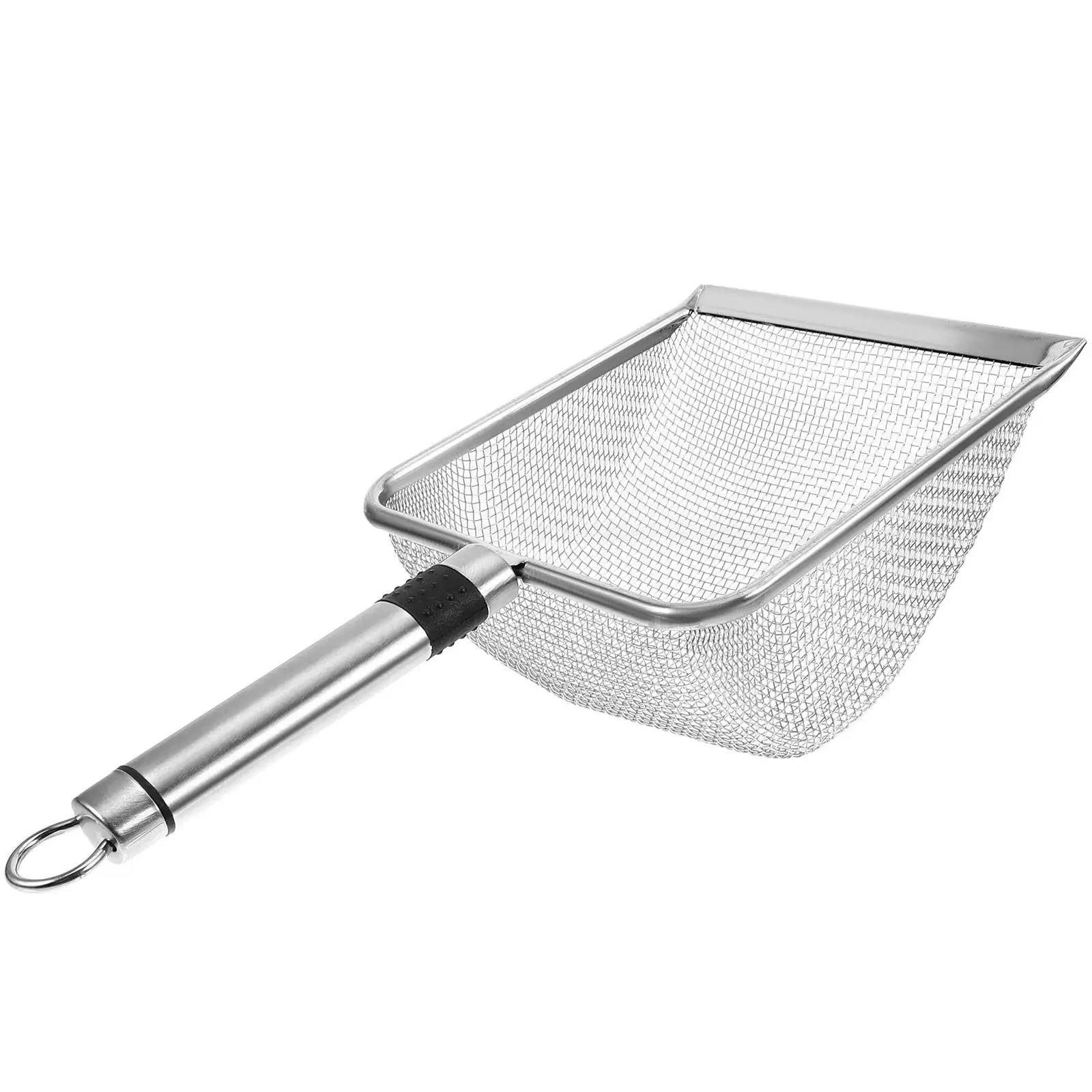 Stainless Steel Scoop 28 5X14X6cm Fine Mesh Pet Supplies Sand Litter Scoop Sifter For Litter Box Metal Scooper
Stainless Steel Scoop 28 5X14X6cm Fine Mesh Pet Supplies Sand Litter Scoop Sifter For Litter Box Metal Scooper