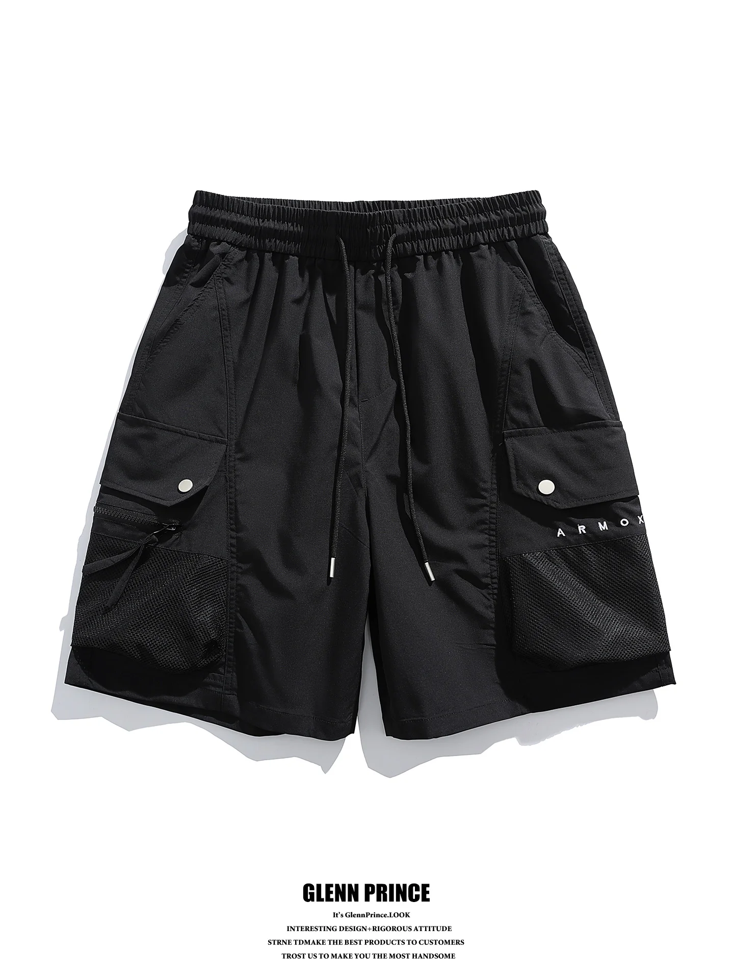 GPstudio American Functional Three-Dimensional Mesh Pocket Workwear Shorts Men Summer Elastic Waist Casual Sports Five-Point ...
GPstudio American Functional Three-Dimensional Mesh Pocket Workwear Shorts Men Summer Elastic Waist Casual Sports Five-Point ...
