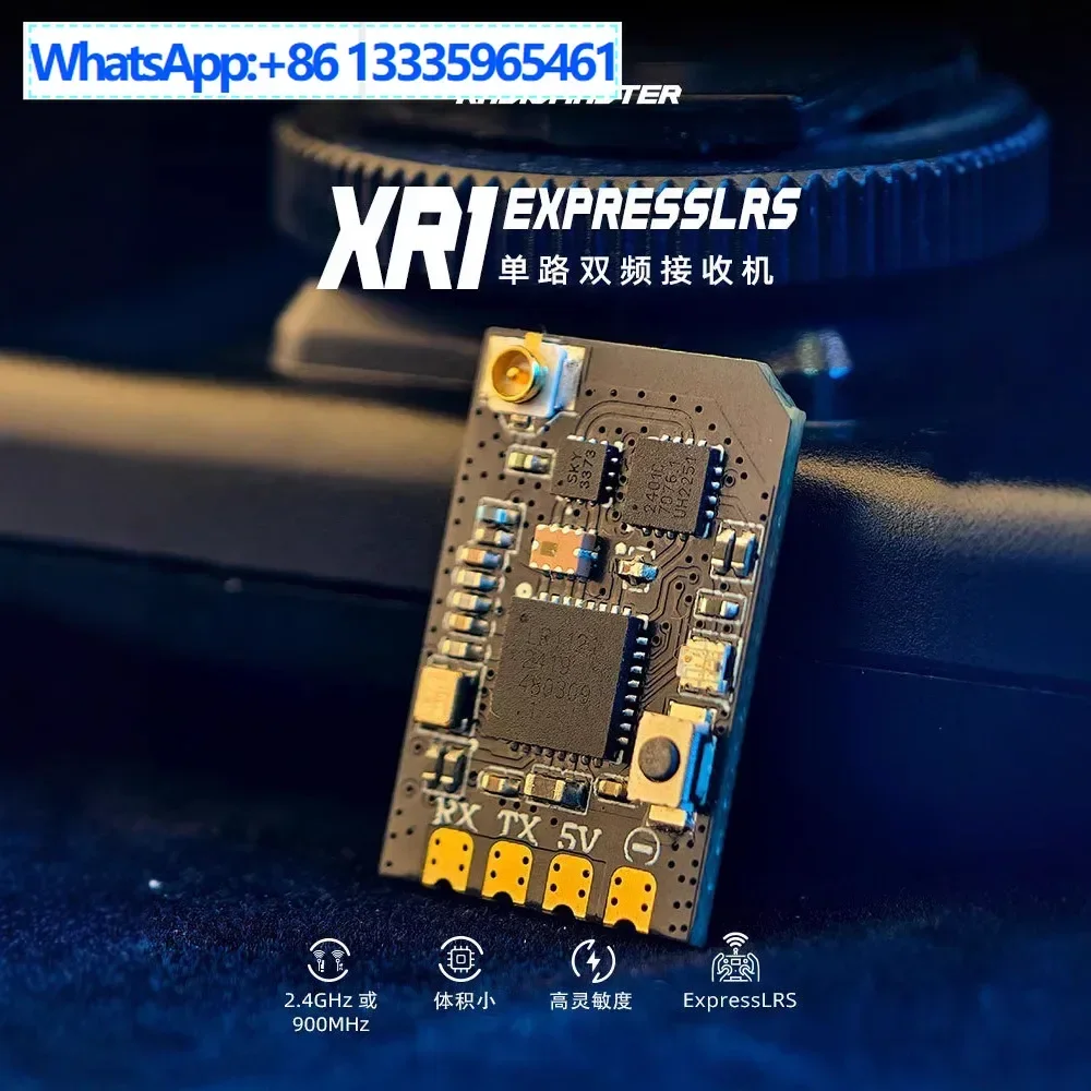 RadioMaster XR1 Nano ExpressLRS Single, Dual Band Receiver
RadioMaster XR1 Nano ExpressLRS Single, Dual Band Receiver