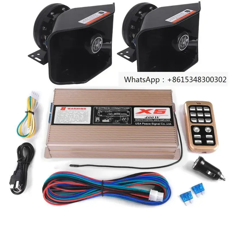Automotive Engineering Vehicle Reminder Car Speaker Horn Wireless Multi tone Remote Control Speaker Rescue 12V
Automotive Engineering Vehicle Reminder Car Speaker Horn Wireless Multi tone Remote Control Speaker Rescue 12V