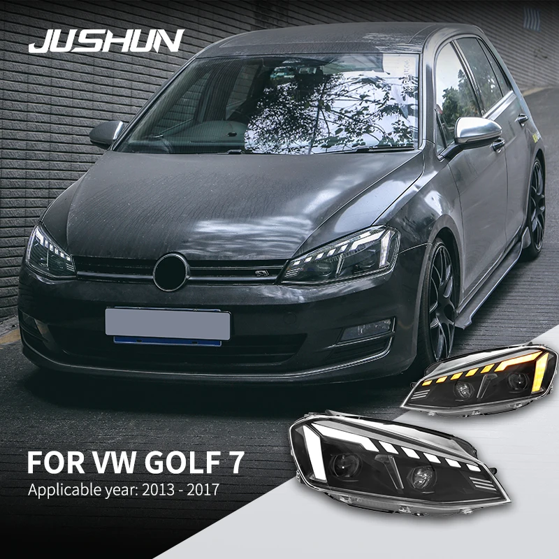 Car Headlight Assembly For VW Golf 7 Headlights 2013-2017 Upgrade LED Projector Head Lights DRL Dynamic Turn Signal Accessories
Car Headlight Assembly For VW Golf 7 Headlights 2013-2017 Upgrade LED Projector Head Lights DRL Dynamic Turn Signal Accessories