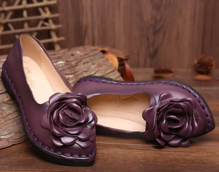 Handmade Floral Retro Women's Single Shoes Ethnic Style Comfortable Soft Bottom Mom Shoes Leather Upper Footwear for Women
Handmade Floral Retro Women's Single Shoes Ethnic Style Comfortable Soft Bottom Mom Shoes Leather Upper Footwear for Women