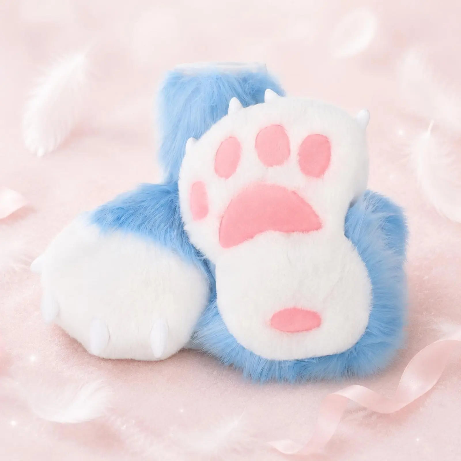 Furry Fursuit Feet Handmade Fursuit Paw Covers Cosplay Paw Socks Hand Wash Cosplay Feline Claws Lightweight for Cosplayers
Furry Fursuit Feet Handmade Fursuit Paw Covers Cosplay Paw Socks Hand Wash Cosplay Feline Claws Lightweight for Cosplayers