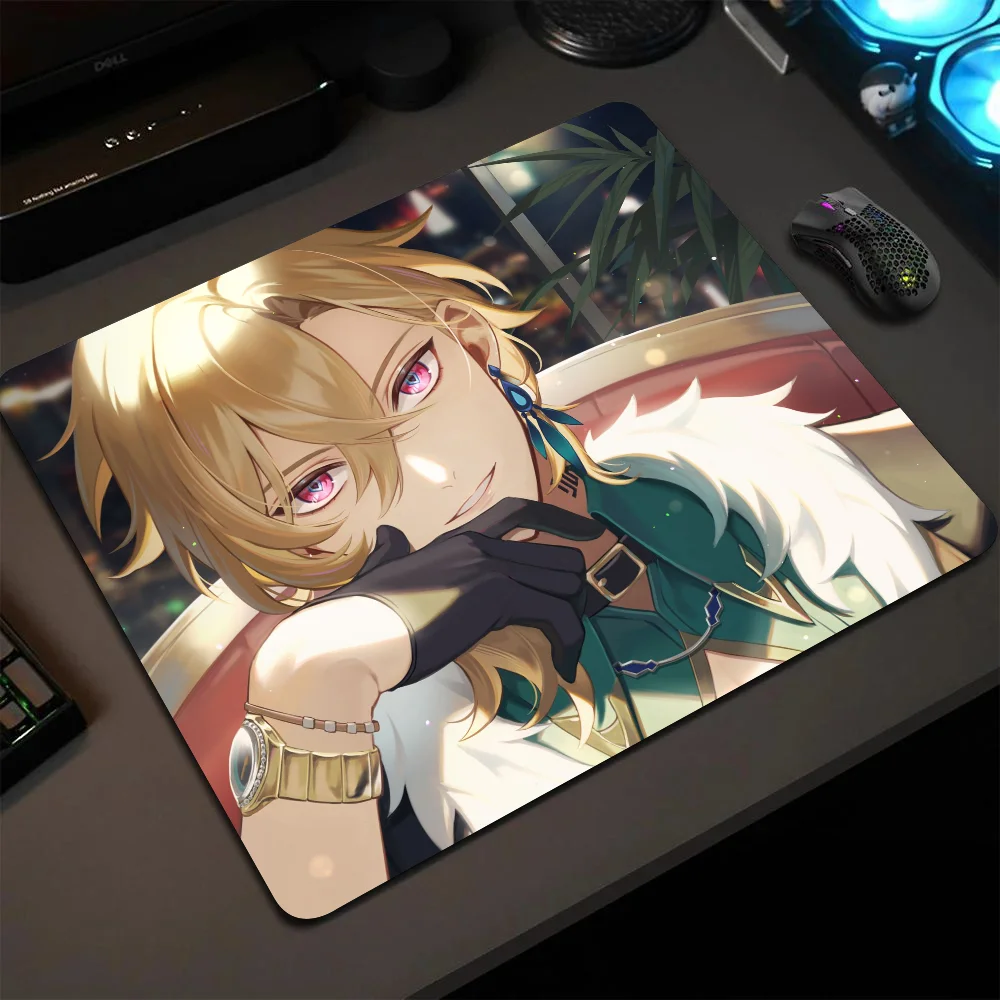 Aventurine Honkai Star Rail Mousepad Small LockEdge Mouse Pad For Gamers Computer Desk Pad Rectangular Anti-slip Rubber
Aventurine Honkai Star Rail Mousepad Small LockEdge Mouse Pad For Gamers Computer Desk Pad Rectangular Anti-slip Rubber