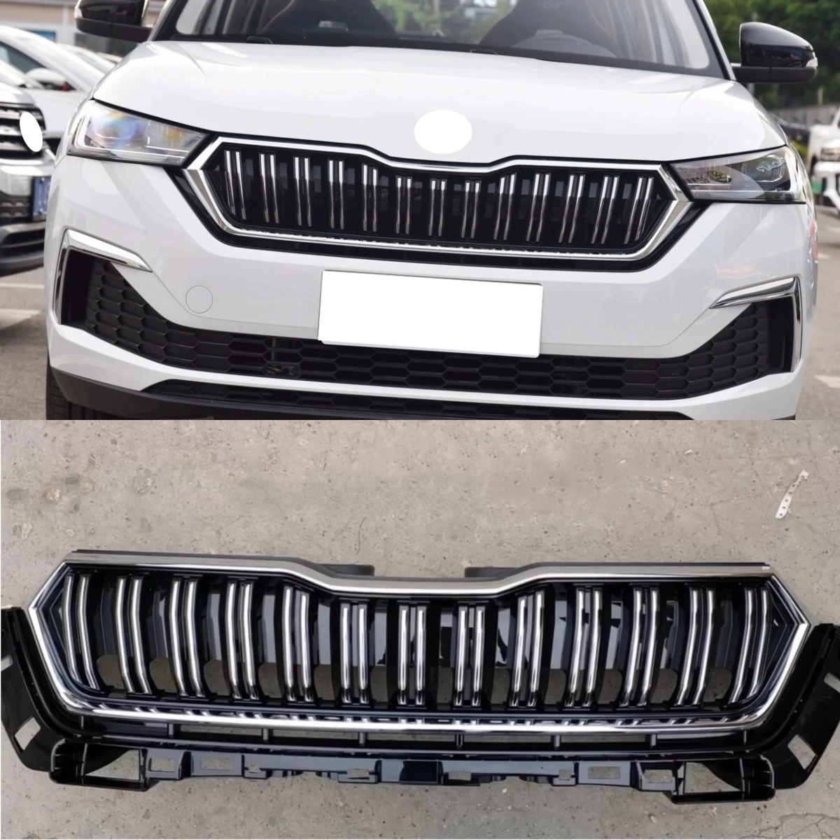 Car Front bumper Grille for Skoda Kamiq gt 2020-2024 Mask Net Radiator Top grille body kit Car Accessories
Car Front bumper Grille for Skoda Kamiq gt 2020-2024 Mask Net Radiator Top grille body kit Car Accessories