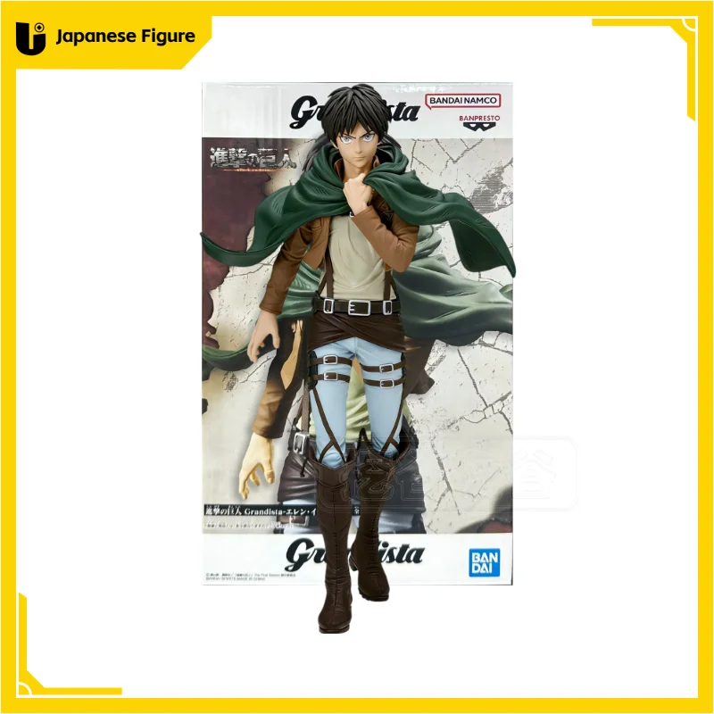 Original BANDAI BANPRESTO Action Figure Grandista Attack on Titan Eren Jaeger in Stock Anime Figures Model Toys JP Figures Store
Original BANDAI BANPRESTO Action Figure Grandista Attack on Titan Eren Jaeger in Stock Anime Figures Model Toys JP Figures Store