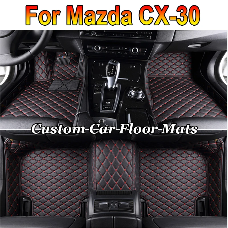 Автомобильные коврики для Mazda CX-30 DM 2020 2021 2022 CX30 CX 30, водонепроницаемые прочные кожаные коврики, полный комплект автомобильных аксессуаров
Автомобильные коврики для Mazda CX-30 DM 2020 2021 2022 CX30 CX 30, водонепроницаемые прочные кожаные коврики, полный комплект автомобильных аксессуаров