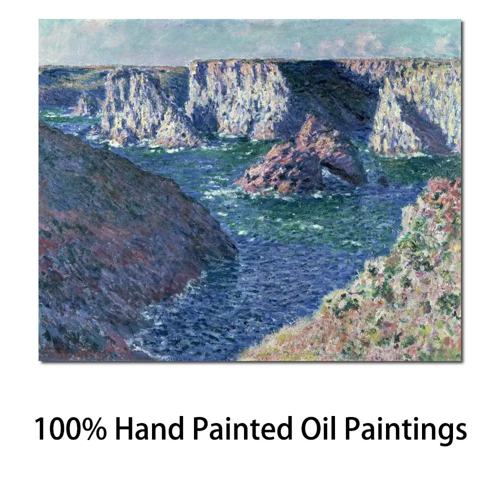 Картины на холсте Rocks at Belle Ile, Клод Моне, Высококачественная ручная роспись
Картины на холсте Rocks at Belle Ile, Клод Моне, Высококачественная ручная роспись