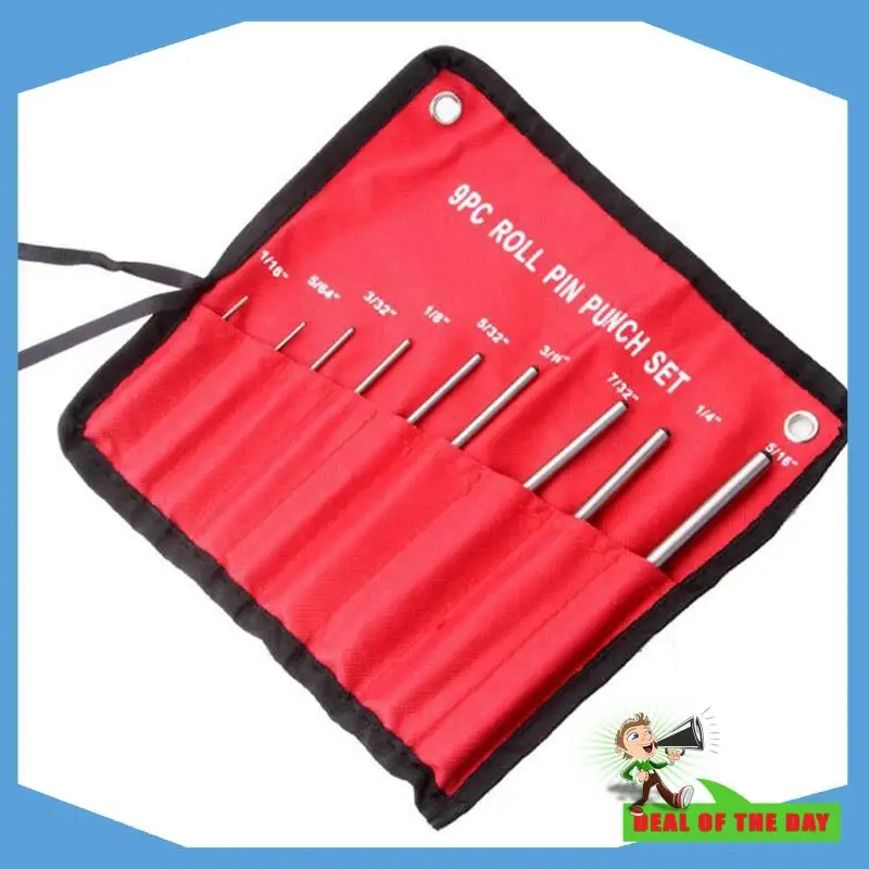 New Arrival 9-Piece Steel Multi-Size Round Heads Pin Impact Set Professional Hollow End Driver Chisel Tool
New Arrival 9-Piece Steel Multi-Size Round Heads Pin Impact Set Professional Hollow End Driver Chisel Tool