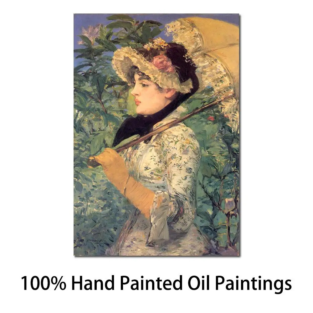 Art Oil Painting Spring (Study of Jeanne Demarsy) by Edouard Manet High Quality Handmade
Art Oil Painting Spring (Study of Jeanne Demarsy) by Edouard Manet High Quality Handmade