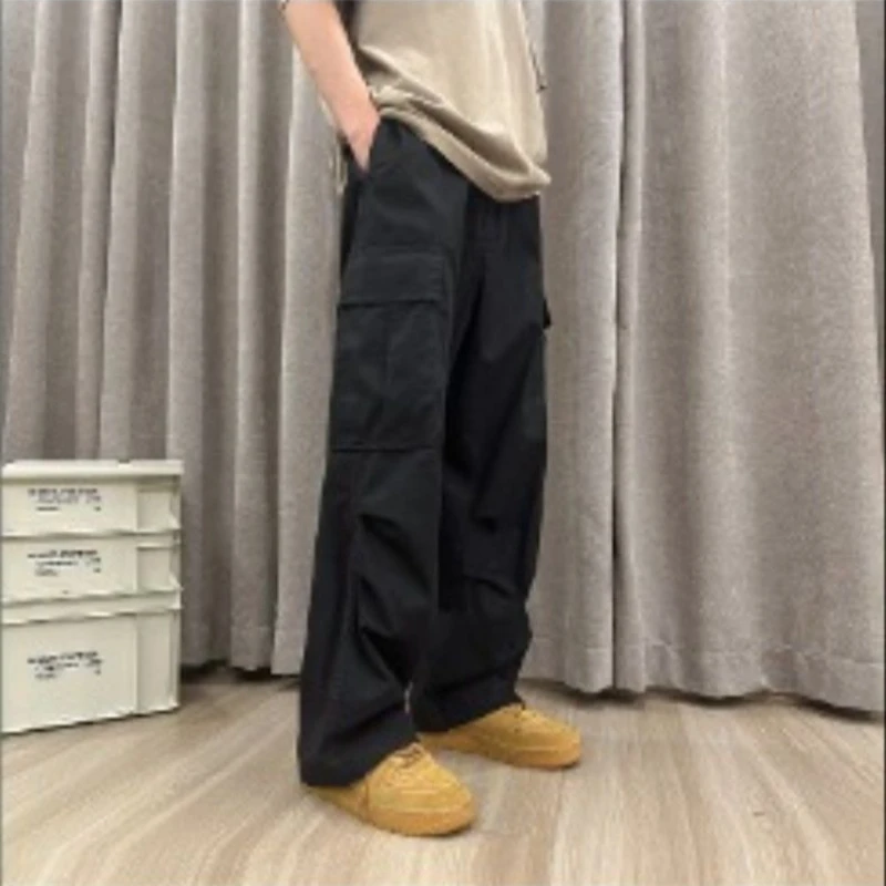 High Street American Vintage Cargo Pants Men Summer Thin Multi Pocket Paratrooper Casual Wide Leg Trousers
High Street American Vintage Cargo Pants Men Summer Thin Multi Pocket Paratrooper Casual Wide Leg Trousers