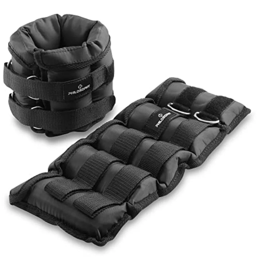 Adjustable Ankle Wrist Weights Pair Arm Leg Weight Straps Set with Removable Weights for Home Workout Training Black
Adjustable Ankle Wrist Weights Pair Arm Leg Weight Straps Set with Removable Weights for Home Workout Training Black