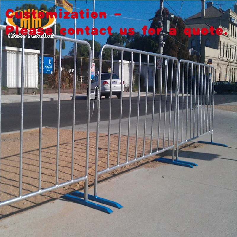 custom.HAIAO Galvanized Steel Flat Foot Safety Barrier Elegant Design French Road Barrier Crowd Control Barricade
custom.HAIAO Galvanized Steel Flat Foot Safety Barrier Elegant Design French Road Barrier Crowd Control Barricade