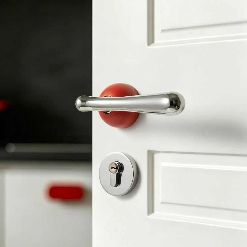 Light Luxury, Simple Silver Bedroom, Modern Interior Door Handle, Magnetic Suction/silent Room, Wooden Door Split Lock
Light Luxury, Simple Silver Bedroom, Modern Interior Door Handle, Magnetic Suction/silent Room, Wooden Door Split Lock