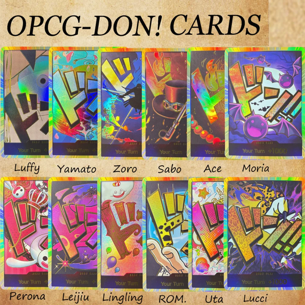 1PCS One Piece TCG GOLD DON!! Anime Collection Cards PRB-01 Foil English SUPER PARALLEL FOIL NM Refraction The Gift
1PCS One Piece TCG GOLD DON!! Anime Collection Cards PRB-01 Foil English SUPER PARALLEL FOIL NM Refraction The Gift