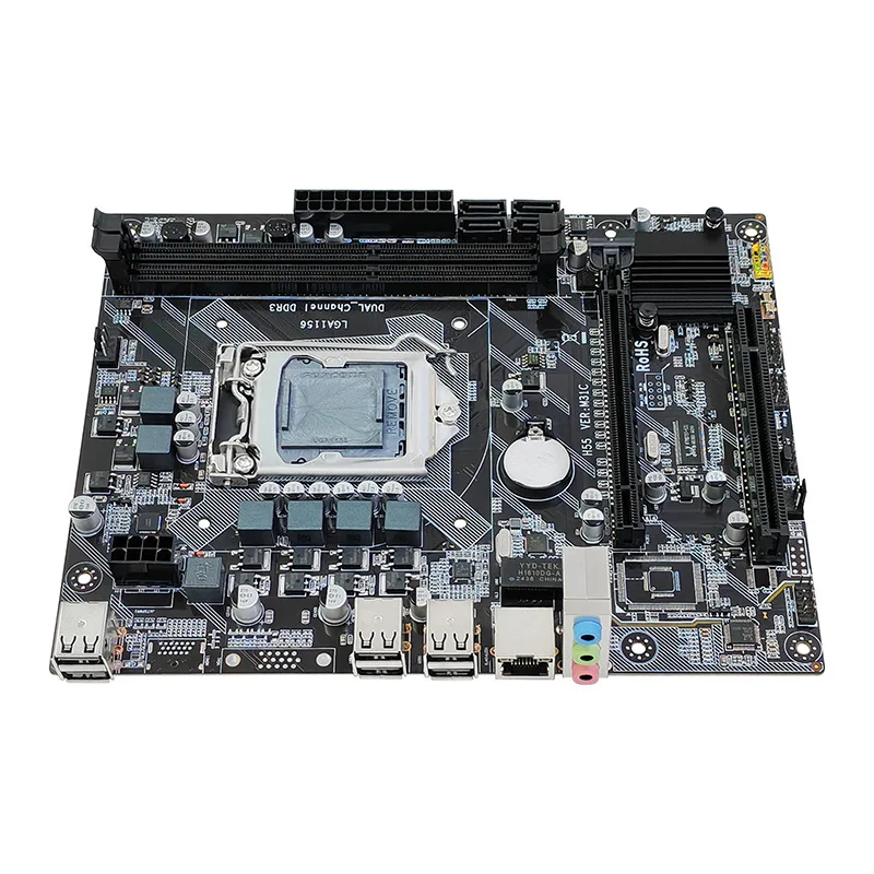 New 1156-pin P55 desktop computer main board DDR3 memory support i3 530/i5 750/660CPU
New 1156-pin P55 desktop computer main board DDR3 memory support i3 530/i5 750/660CPU
