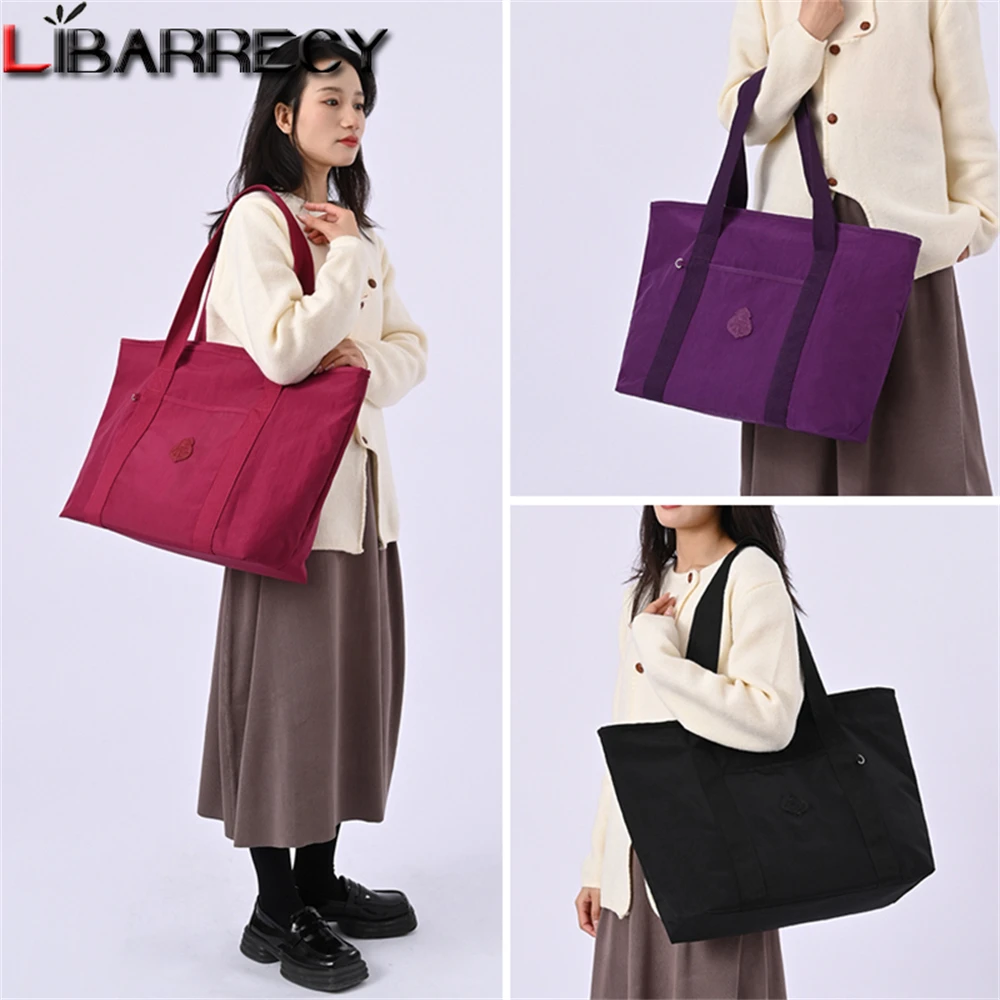 2023 New Large Capacity Women's Shoulder Bag Solid Color High Quality Nylon Women Tote Bags Fashionable Handbag Travel Bags Sac
2023 New Large Capacity Women's Shoulder Bag Solid Color High Quality Nylon Women Tote Bags Fashionable Handbag Travel Bags Sac