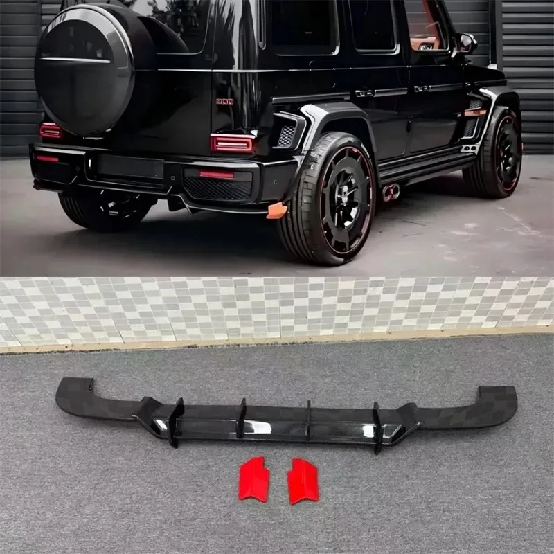 Real Dry Carbon Fiber Rear Bumper Lip Diffuser Spoiler Body Kit G Class W464 W463 G900 2019-2024
Real Dry Carbon Fiber Rear Bumper Lip Diffuser Spoiler Body Kit G Class W464 W463 G900 2019-2024