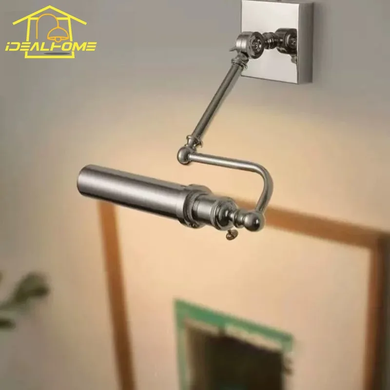 Bauhaus Designer Foldable Swing Arm Wall Mounted LED Vintage Retro Mirror Front Light Home Decor Corridor Cafe Background Study
Bauhaus Designer Foldable Swing Arm Wall Mounted LED Vintage Retro Mirror Front Light Home Decor Corridor Cafe Background Study