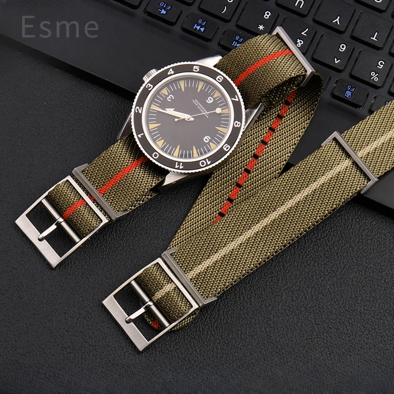 For Tudor Biwan Series Qicheng Seiko Citizen Mido Hamilton Universal Soft Breathable Nylon Watchbands Red Blue Green 20 22mm
For Tudor Biwan Series Qicheng Seiko Citizen Mido Hamilton Universal Soft Breathable Nylon Watchbands Red Blue Green 20 22mm