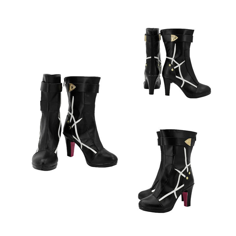 Game Kafka Honkai Star Rail Cosplay Boots Women Girls High Heels Custom Made EU Size PU Leather Shoes Halloween Costumes Prop
Game Kafka Honkai Star Rail Cosplay Boots Women Girls High Heels Custom Made EU Size PU Leather Shoes Halloween Costumes Prop