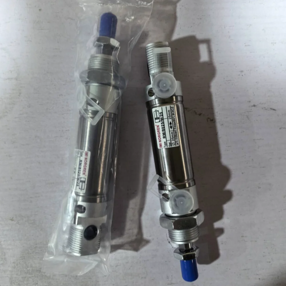 RM/8010M/20 NORGREN Double Acting Circular Cylinder RM/8010M/20/25/40/50/100/160 Equipped With Magnetic Tape Buffer
RM/8010M/20 NORGREN Double Acting Circular Cylinder RM/8010M/20/25/40/50/100/160 Equipped With Magnetic Tape Buffer