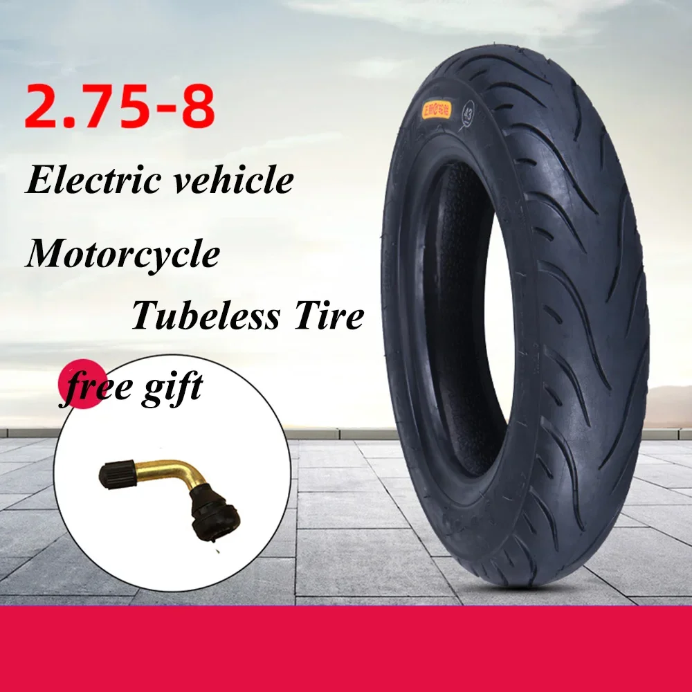 High Quality CST 2.75-8 Tires Electric Vehicle Vacuum Tire Motorcycle Tubeless Tyre
High Quality CST 2.75-8 Tires Electric Vehicle Vacuum Tire Motorcycle Tubeless Tyre